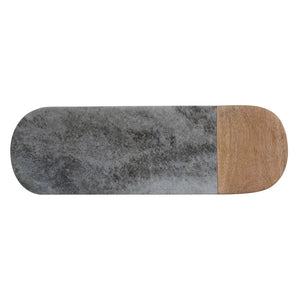 Gray Marble & Mango Wood Board