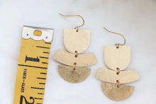 Load image into Gallery viewer, Three Tier Dangle Earrings

