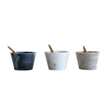 Load image into Gallery viewer, Pinch Pot Trio w/ Brass Spoons
