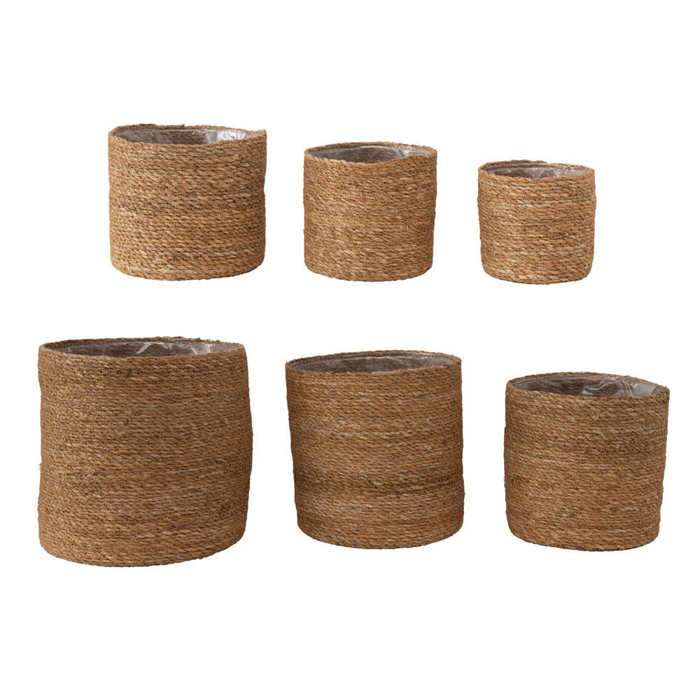 Hand-Woven Seagrass Baskets (6 Sizes)