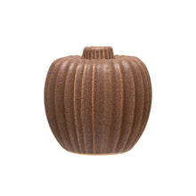 Load image into Gallery viewer, Stoneware Fluted Vase
