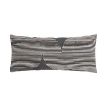 Load image into Gallery viewer, Chambray Embroidered Lumbar Pillow
