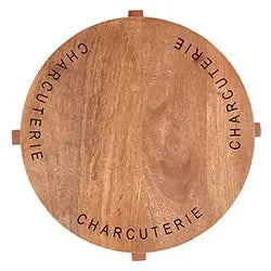 Round Charcuterie Cheese Board