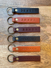 Load image into Gallery viewer, Leather Keychain (6 Styles)
