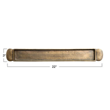 Load image into Gallery viewer, Decorative Brass Tray
