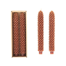 Load image into Gallery viewer, Pinecone Taper Candles
